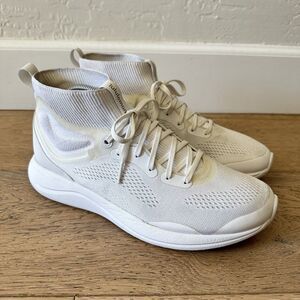 Lululemon Chargefeel Workout Mid Shoes Womens Size 10.5 White Running Gym